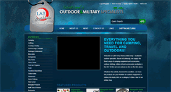 Desktop Screenshot of lasoutdoors.com